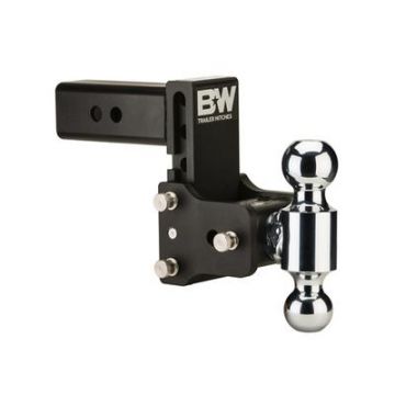 B&W TOW & STOW 2-1/2" RECEIVER HITCH (BLACK)